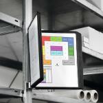 Durable Sichttafelsystem sort VARIO mit 10 Tafeln magnetisch