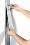 Durable Sichttafelsystem sort VARIO mit 10 Tafeln magnetisch