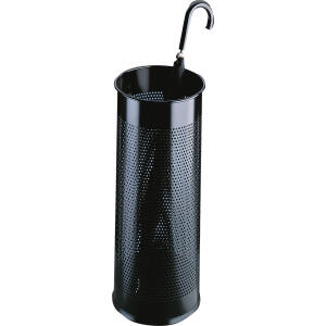 Durable Schirmständer Metall 28,5l sw rund perforiert