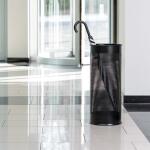 Durable Schirmständer Metall 28,5l sw rund perforiert