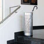 Durable Schirmständer Metall 28,5l si rund perforiert