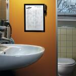 Durable Inforahmen A4 sw selbstklebend DURAFRAME® direkt beschriftbar