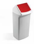 Durable Deckel Abfallbehälter 40l rt DURABIN FLIP LID square 40