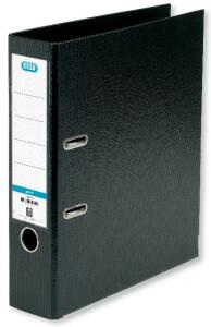 ELBA Ordner "smart Pro+" PP/PP, mit auswechselbarem Rückenschild, Rückenbreite 8 cm, schwarz