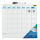 Idena 21414 Whiteboard Monatsplaner, inklusive Marker und 2 Magnete