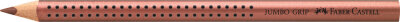 Faber Castell Buntstift Grip Jumbo 5,3 mm metallic kupfer