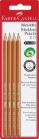 Faber Castell Bleistift 1117 HB braun 4er