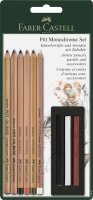 Faber Castell Monochrome Pitt 8er Set