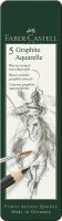 Faber Castell Aquarellbleistift Graphite Aquarelle 5er Etui
