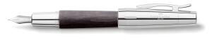 Faber Castell Füller e-motion Birnb/Chr schwarz Feder B
