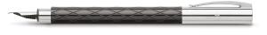 Faber Castell Füller Ambition Rhombus schwarz Feder EF