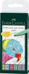 Faber Castell Tuschestift Pitt Artist Pen B 6er Pastell