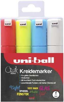 Faber Castell Marker UNI CHALK PWE-8K 8 mm 4er