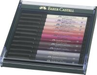 Faber Castell Tuschestift Pitt Artist Pen B 12er Haut