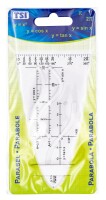 TSI Schablone - Parabel Plast transp Sinus-Kosinus-Tangens