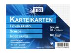 TSI Karteikarten A6 kariert beidseitig bedruckt 100...