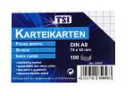 TSI Karteikarten A8 kariert beidseitig bedruckt 100...