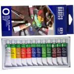 CMI Ölmalfarben 12er Set - 12 x 12 ml / Tuben