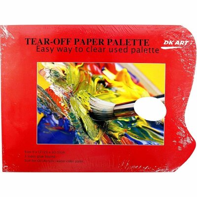CMI Mischpalette Abreißpalette Eckig 30x23cm Griffl 10 Bl