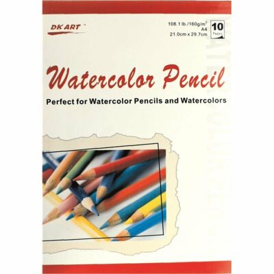 CMI Aquarell- Malblock A4 21 x 30 cm 160 g/m² 10 Blatt