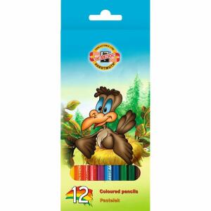 KOH Buntstifte Schule Vogel 12er