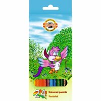 KOH Buntstifte Schule Vogel 24er