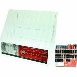 KOH Aufsteller Acryl leer 40 Fächer