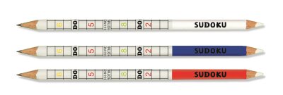 KOH Bleistifte für Sudoku 2B 36er mit Radiergummi