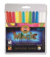 KOH Fasermaler Magic übermalbar 10+2