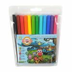 KOH Fasermaler Eule 2 mm Spitze 12er PP-Hülle