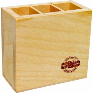 KOH Aufsteller Holz leer 3 Fächer
