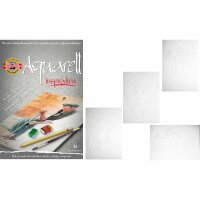 KOH Aquarell- Malblock A4 vorgedruckte Motive 20 Bl 320...