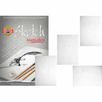 KOH Sketchblock A4 - mit vorgedruckten Motiven 110...