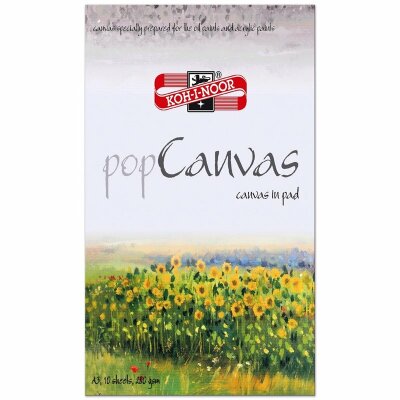 KOH Leinwand Block A3 10 280 g/m² für Öl- und Acrylfarben