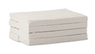 KOH Modelliermasse für die Schule - 1000 g, weiß / 8 x 125 g