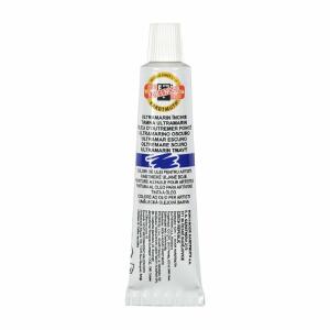 KOH Ölmalfarbe Mánes 16 ml Tube ultramarine dark