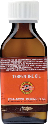 KOH Terpentinöl- Öl Malerei 100 ml / Glasflasche