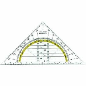 KOH Geo- Dreieck 45° 14 cm Lineal u Winkelmesser