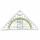 KOH Geo- Dreieck 45° 14 cm Lineal u Winkelmesser