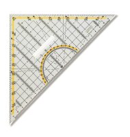 KOH Geo- Dreieck 45° 22 cm Lineal u Winkelmesser