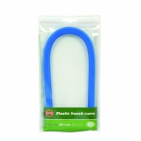 KOH Kurvenlineal Plast blau 40 cm lang