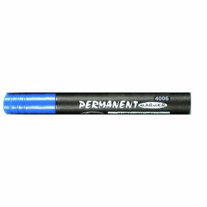 KOH Marker Permanent Keilspitze 1-5 mm blau