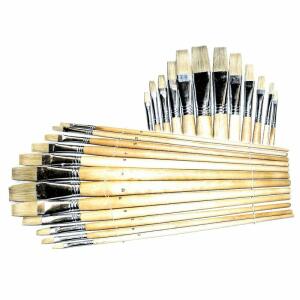 CMI Pinsel Borsten flach 12er Set