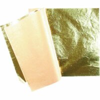 CMI Schlagmetall Metall-Folie " Gold " 25 Blatt...