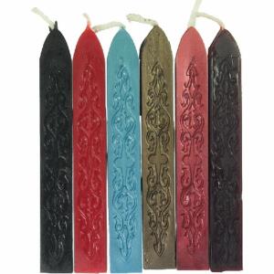 CMI Siegelwachs- Kerzen 6er Pack gemischt 6 x 8 g
