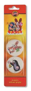 KOH Radiergummi Maulwurf rund D = 52 mm 2er Blister