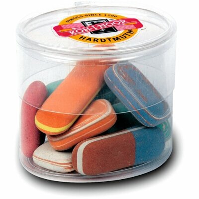KOH Radiergummi Kieselradiergummi 50g 9er Box