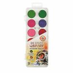 KOH Farbkasten Wasserfarben mit Pinselhalter 24er...