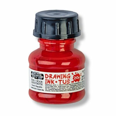 KOH Zeichentusche Technisches Zeichnen 20g rot