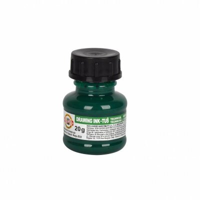 KOH Zeichentusche Technisches Zeichnen 20g grün